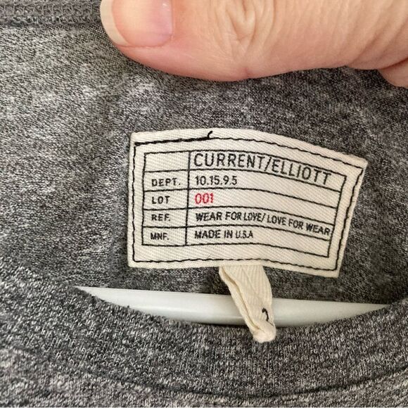 Current/Elliott Women’s 3/4 sleeve tee dress in Heather gray size small (1) GUC! - Picture 6 of 11